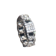 S925 sterling silver chain ring, view 5 - MRSLM