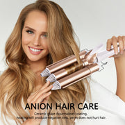 triple barrel hair curler, view 3 - MRSLM