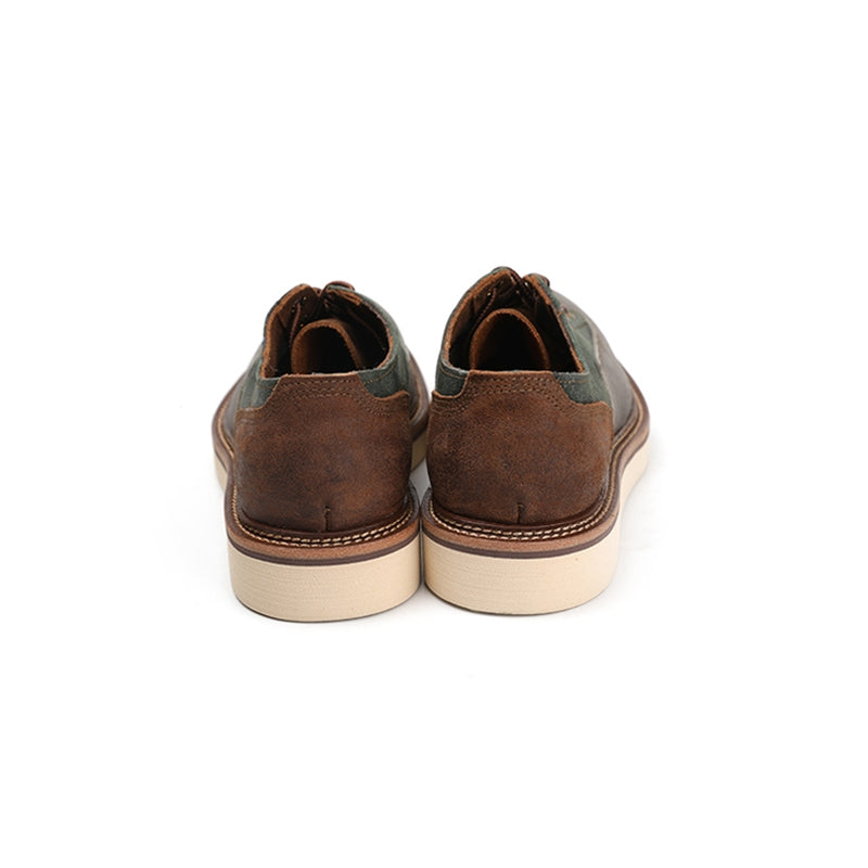 men's leather ankle loafers, view 7 - MRSLM