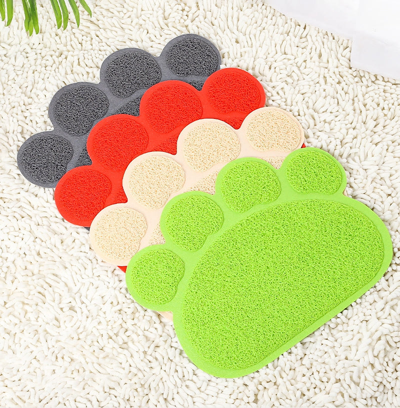 anti-slip cat paw pet mat, view 10 - MRSLM