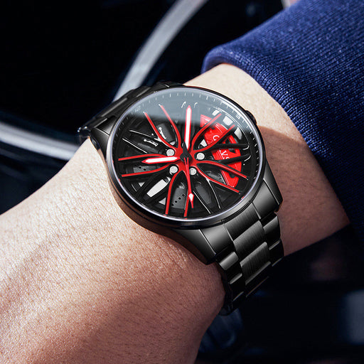 Men's hollowed-out quartz watch - MRSLM