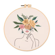 embroidery kit for beginners with patterns, view 3 - MRSLM