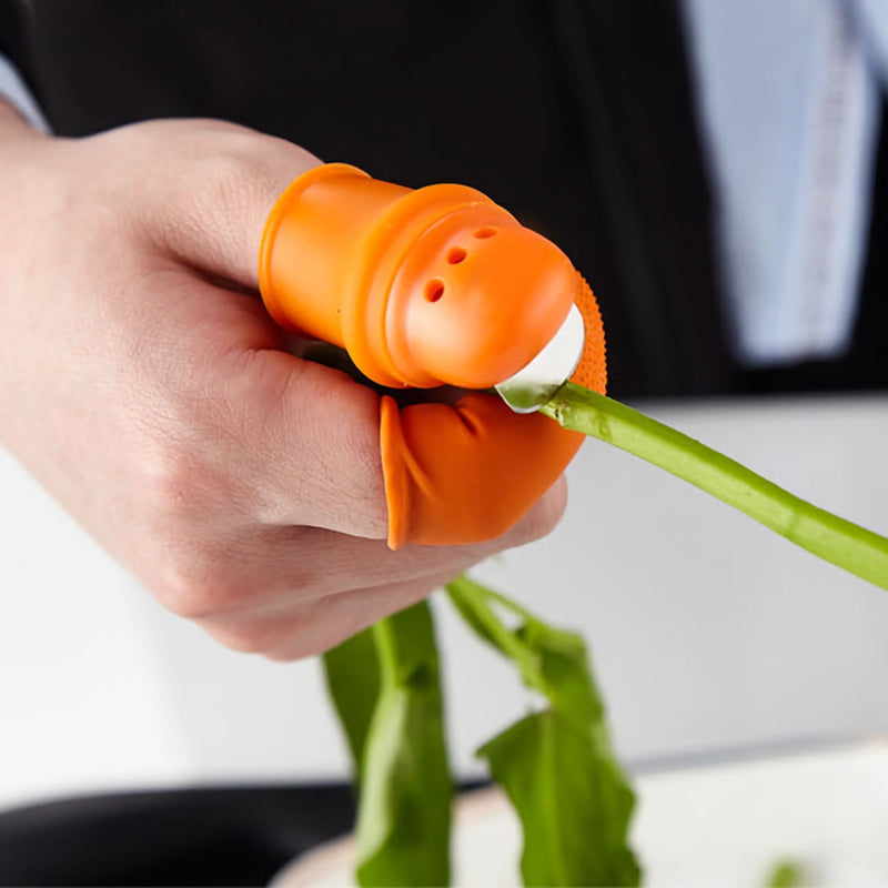 Silicone thumb knife for gardening, view 7 - MRSLM