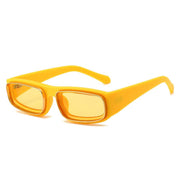 Rectangle punk sunglasses, view 8 - MRSLM