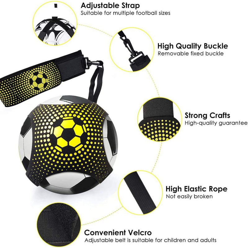 soccer solo kick trainer with waist belt, view 5 - MRSLM