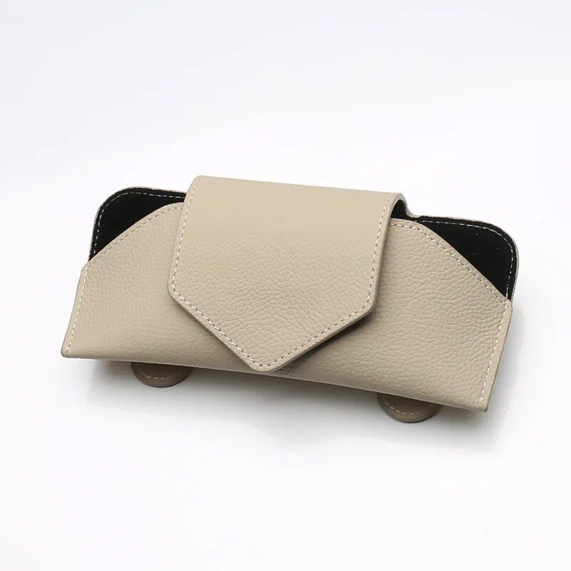 universal car sun visor glasses and accessories holder, view 3 - MRSLM