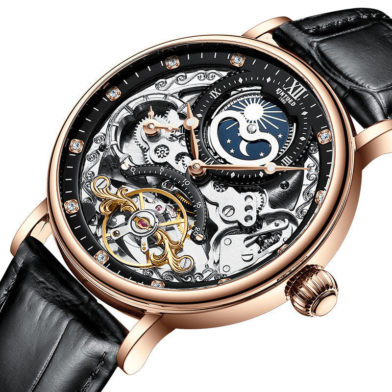 men's two-time GMT mechanical watch, view 4 - MRSLM