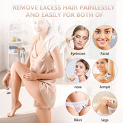 electric shaver and epilator for women, view 4 - MRSLM