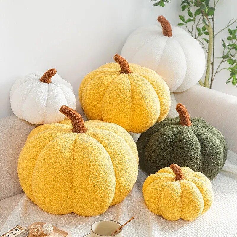 funny pumpkin plush pillow, view 12 - MRSLM