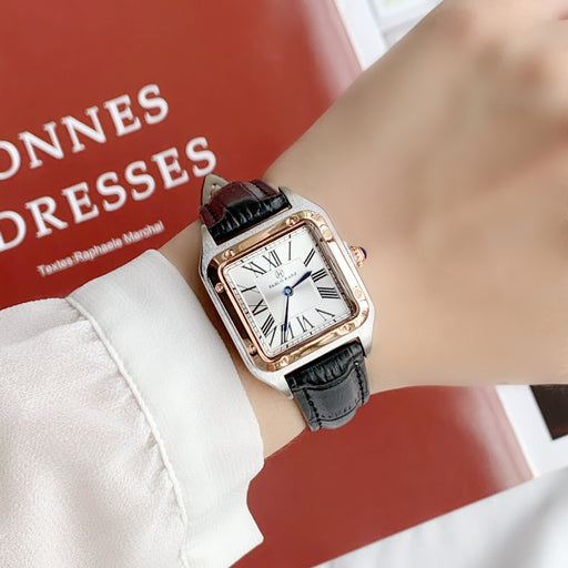 Women's slim square fashion watch - MRSLM