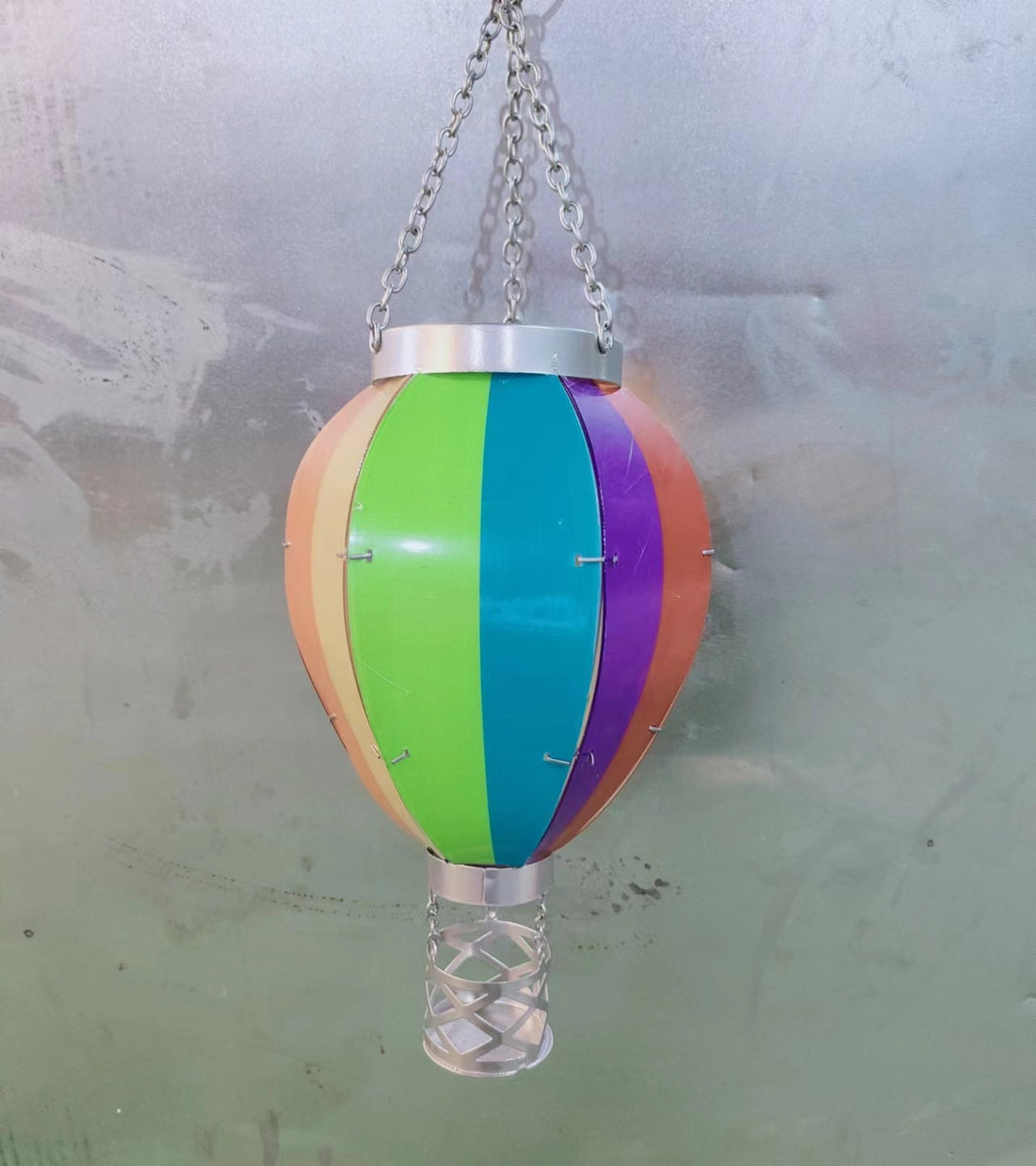 Solar Hot Air Balloon Lantern Outdoor Decoration