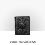 embossed leather wallet, view 20 - MRSLM