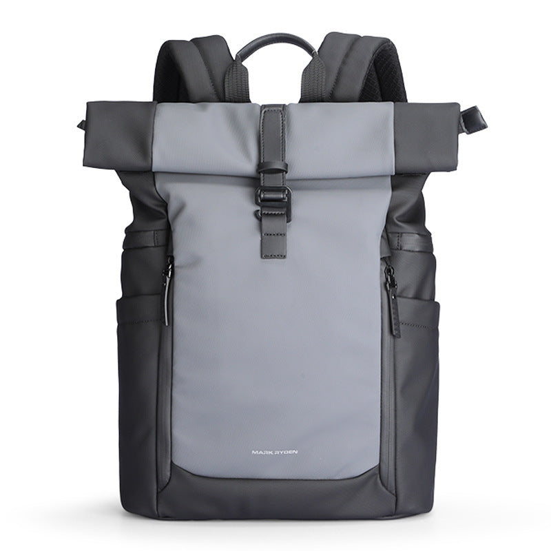 Oxford cloth commute backpack, view 2 - MRSLM