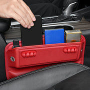 leather car seat gap organizer, view 6 - MRSLM