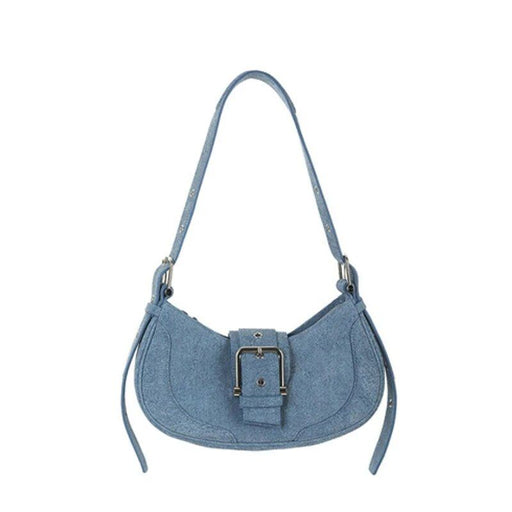 half moon shoulder hobo bag, view 4 - MRSLM