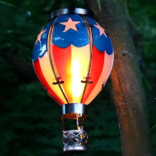 Solar hot air balloon lantern outdoor decoration - MRSLM