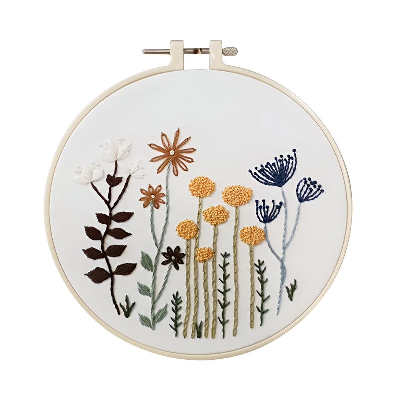 Beginner floral embroidery kit, view 5 - MRSLM