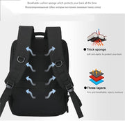 Men and women business backpack, view 5 - MRSLM