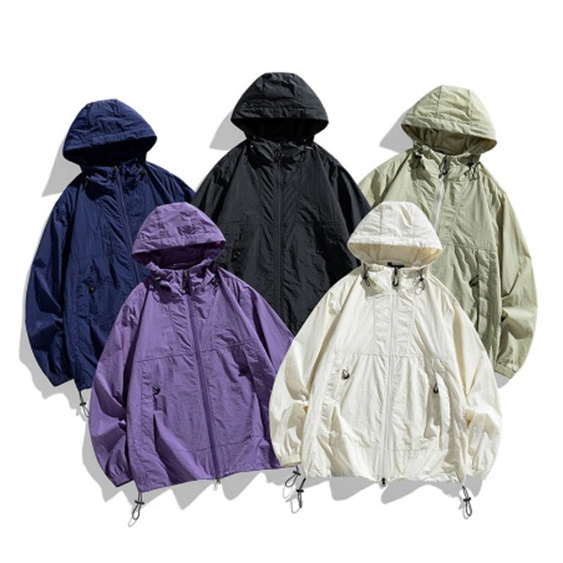men's lightweight nylon jacket, view 4 - MRSLM