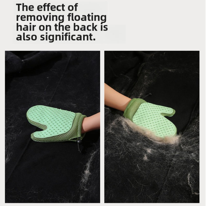 cat grooming gloves, view 7 - MRSLM
