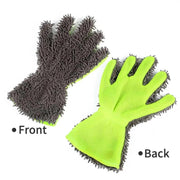double-sided microfiber car wash gloves, view 2 - MRSLM