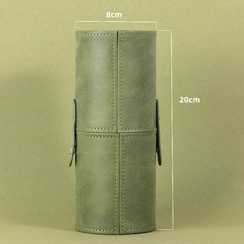 Green makeup brush holder, view 7 - MRSLM