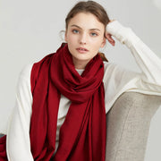 winter wool pashmina scarf, view 7 - MRSLM
