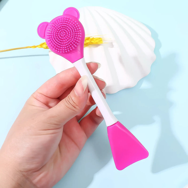 silicone face mask brush, view 11 - MRSLM