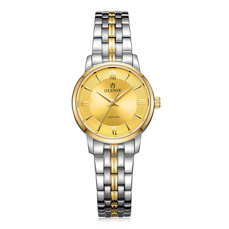 stainless steel couple watch, view 5 - MRSLM