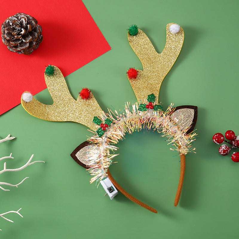 Christmas light-up headband, view 15 - MRSLM