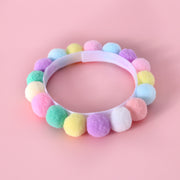soft plush pet necklace collar, view 2 - MRSLM