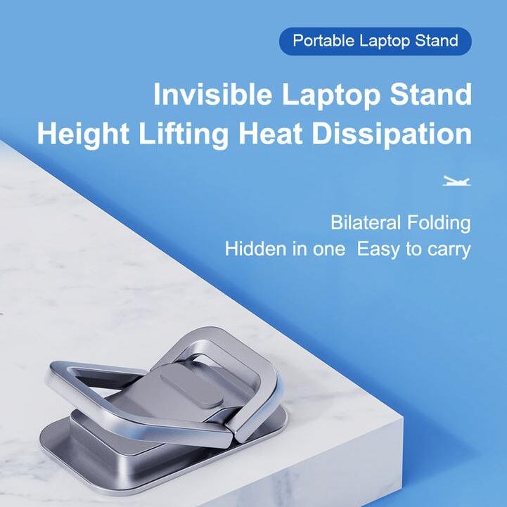 foldable laptop stand, view 6 - MRSLM