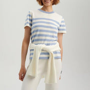 striped knit t-shirt, view 6 - MRSLM