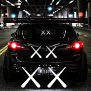 funny eyes vinyl car stickers, view 5 - MRSLM