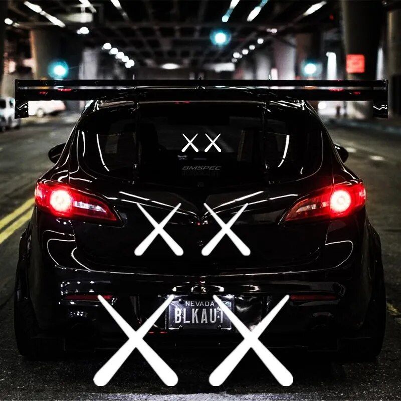 funny eyes vinyl car stickers, view 5 - MRSLM