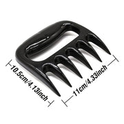 bear claw meat shredding forks, view 8 - MRSLM