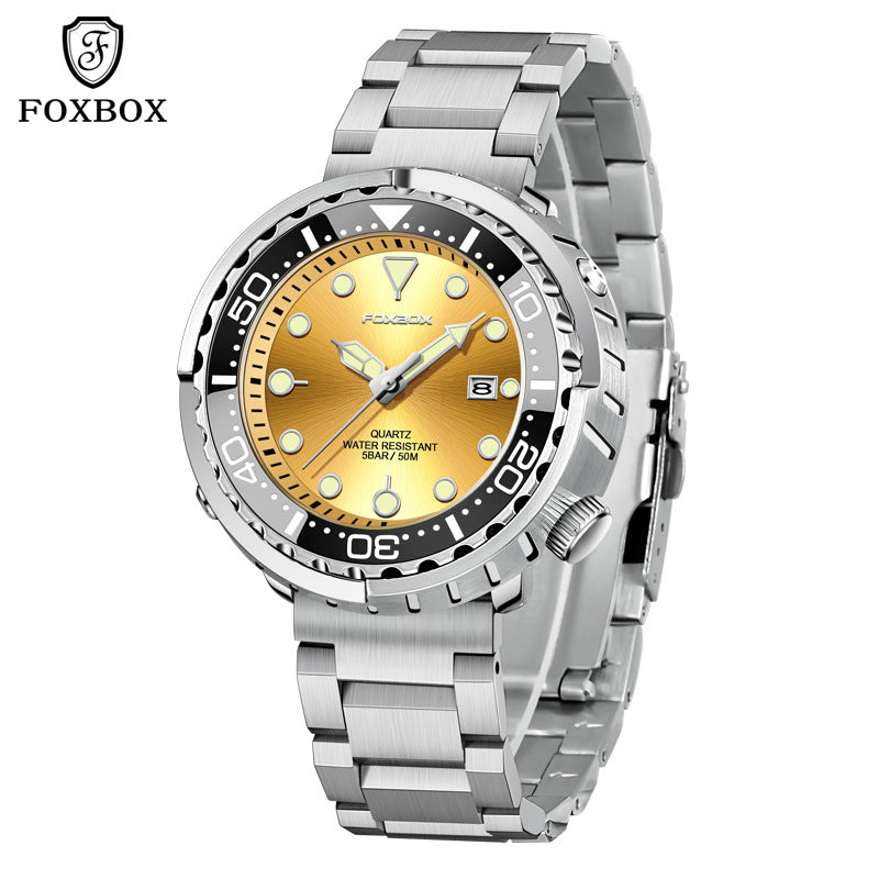 men's quartz calendar watch, view 10 - MRSLM