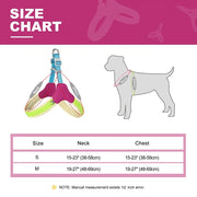 reflective mesh nylon dog harness, view 9 - MRSLM