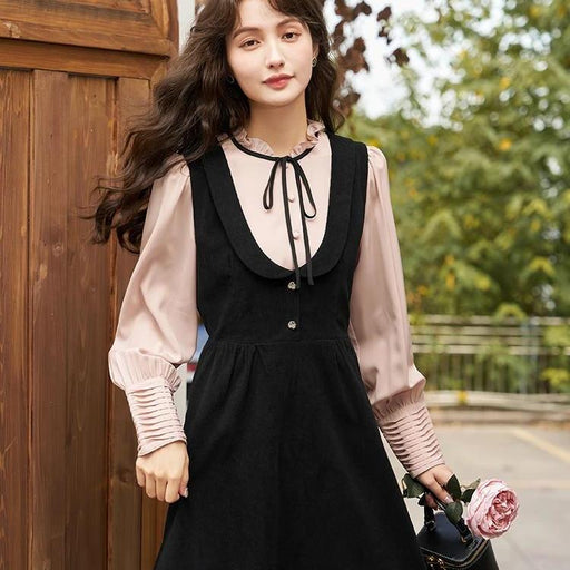 vintage a-line strap dress - MRSLM