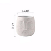ceramic head vase, view 14 - MRSLM