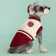college style pet sweater, view 7 - MRSLM