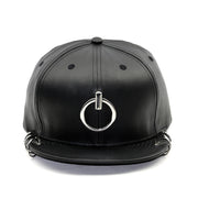 flat-brim hip hop cap, view 2 - MRSLM