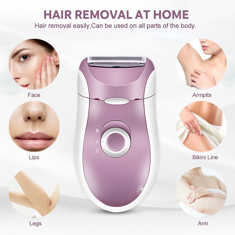 USB rechargeable female epilator, view 5 - MRSLM