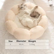 Round flower pet bed, view 5 - MRSLM