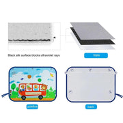 cartoon rear window sunshade, view 9 - MRSLM