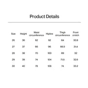 high waist tassel denim shorts, view 13 - MRSLM