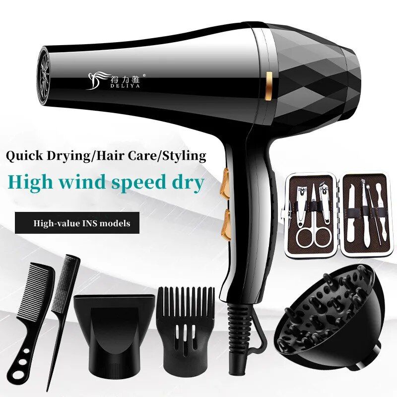 Professional 6-piece hair dryer set, view 5 - MRSLM