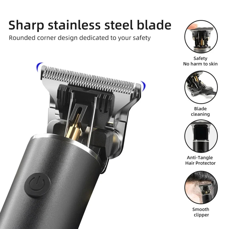 cordless electric hair trimmer for men, view 6 - MRSLM