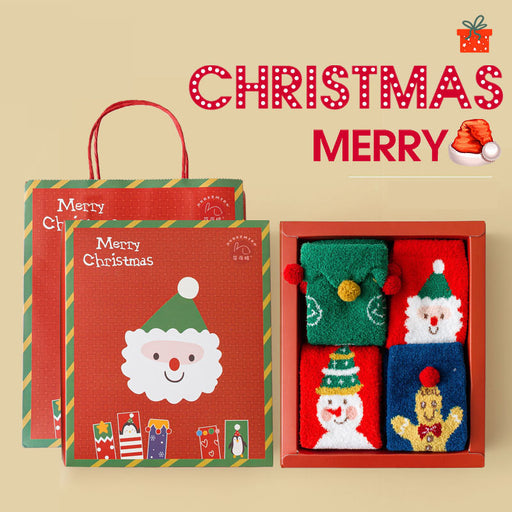 Christmas kids socks gift box - MRSLM