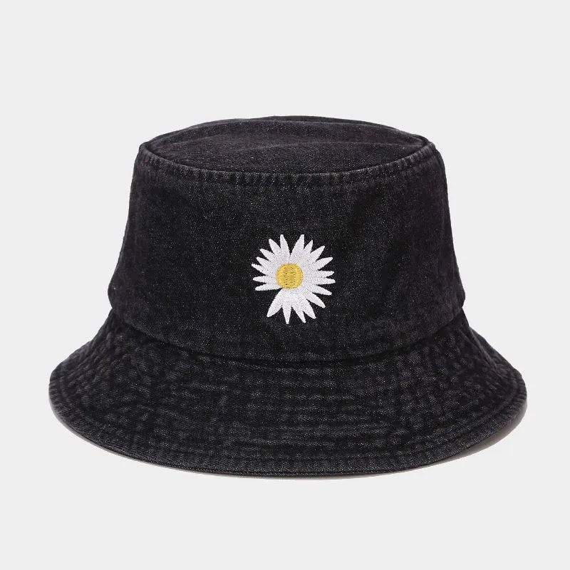 summer denim bucket hat, view 3 - MRSLM